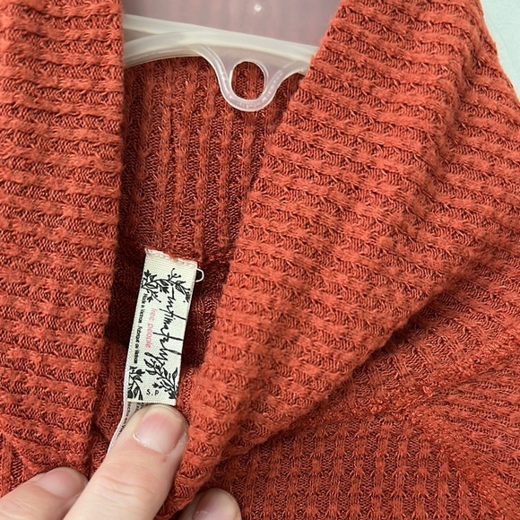 Free People Rust Bodysuit - Picture 2 of 3